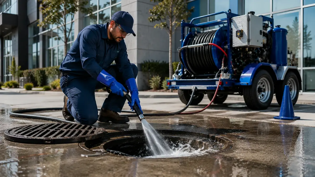 Commercial Hydro Jet Drain Cleaning in Mount Aukum